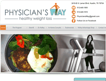 Tablet Screenshot of physiciansway.com